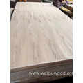 Commercial natural red oak reneer